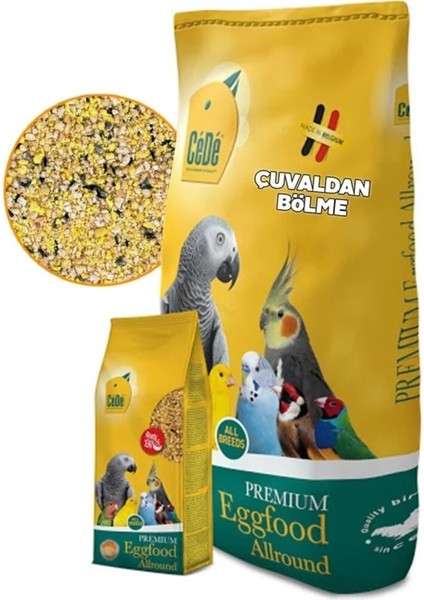 Tüm Kuşlar Için Kullanıma Hazır Nemli Mama 500 Gr.