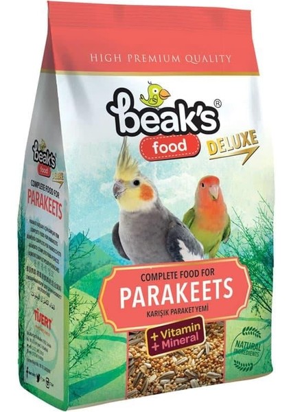 Beaks Deluxe Paraket Yemi 500GR.