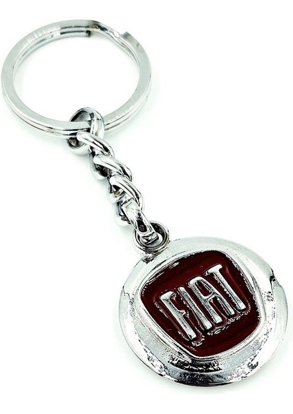 Fiat Logolu Metal Anahtarlık Şık Tasarım ile Fark Yaratın