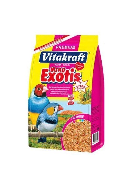 Menu Egzotik Finch Yemi 500 Gr.