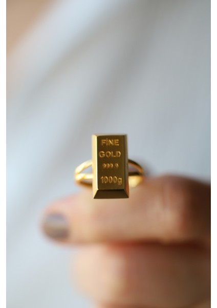 14 Ayar Altın Külçe Altın Yüzük fırsatları