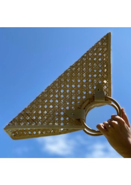 Solihiya Triangle Bag El Yapımı Hasır El Çantası