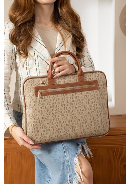 Kadın Baskılı Evrak ve Laptop Çantası fiyatları