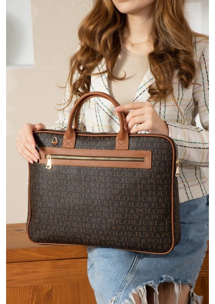 Kadın Baskılı Evrak ve Laptop Çantası fiyatları