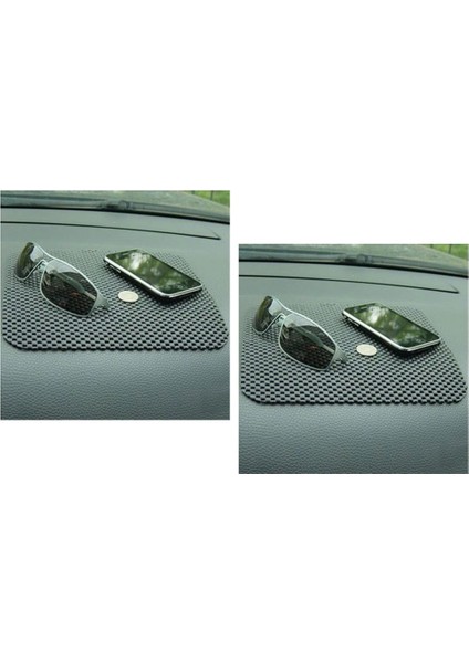 2 Adet Dreamcar Siyah Kaydırmaz Torpido Ped 1. Kalite (460 Gr/m2) 33011