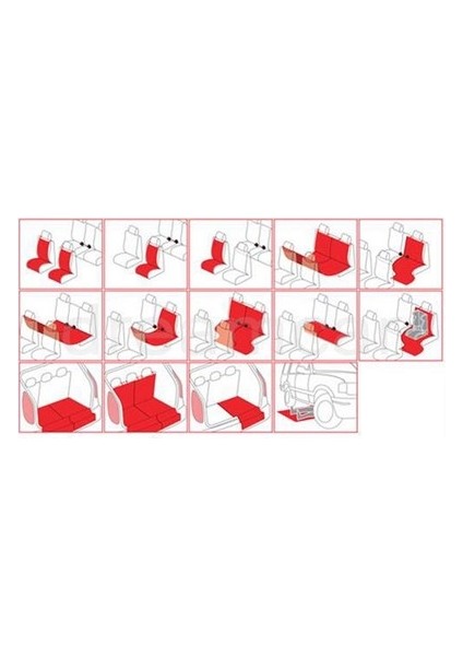 S-2 14 Farklı Kullanımlı Koltuk Koruyucu 53246 fırsatları