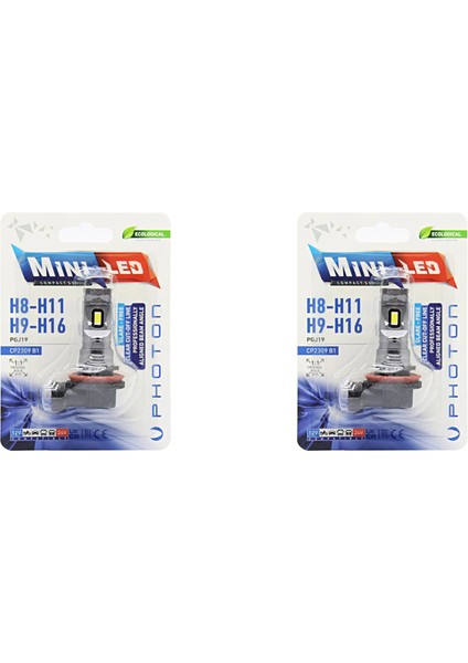 Nıssan Pulsar 2014- Photon Mini H11 Sis Lambası 16000 Lumens