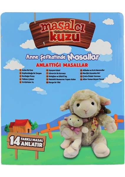 M-1117526-12 Türkçe Yavrulu Masal Anlatan Kuzu -