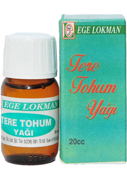 Tere Tohumu Yağı 20 cc