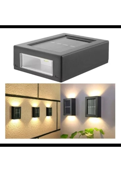 Solar 4 Ledli 11CM Duvar Aydınlatması SKY-309