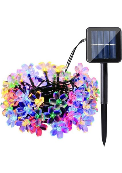 Solar 5 M 50 LED Papatya Rgb 8 Fonksiyonlu