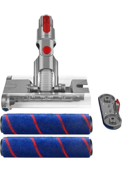 Dyson V7 V8 V10 V11 V12 Uyumlu Çift Yumuşak Fırçalı Moplu Başlık indirimleri