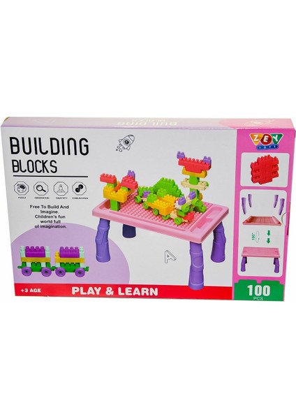 ZEY2032 Inşa Blokları Kız Seti - Zey Toys