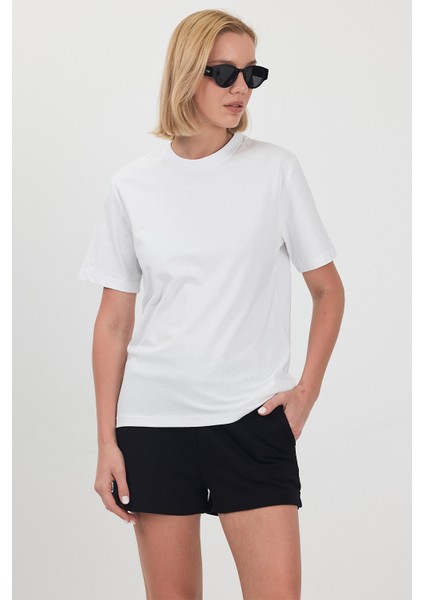 Kadın Basic Beyaz T-Shirt fiyatları
