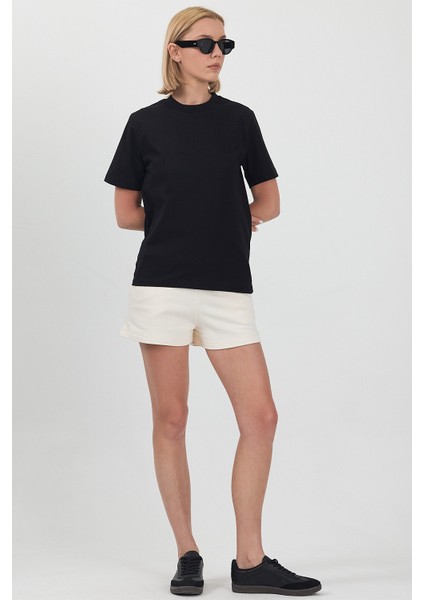 Kadın Basic Siyah T-Shirt fırsatları