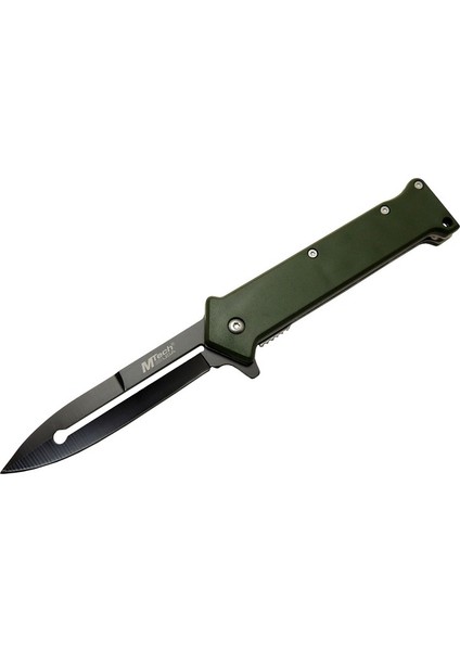 4351 Haki Bas - Çek Kamp Çakı 20CM- Otomatik