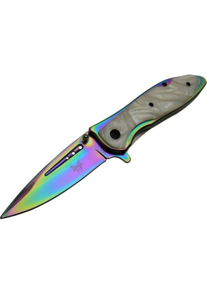 DA76-1 Çakı Renkli Sedef 20 cm Manuel