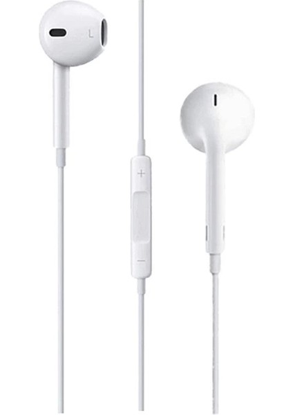 Basic HS624 Mikrofonlu Earpods Beyaz Kulaklık - AGT2967-8787