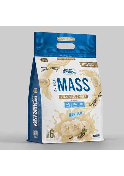Critical Mass Professional - Lean Mass Gainer 6 kg Karbonhidrat Tozu - 40 Servis