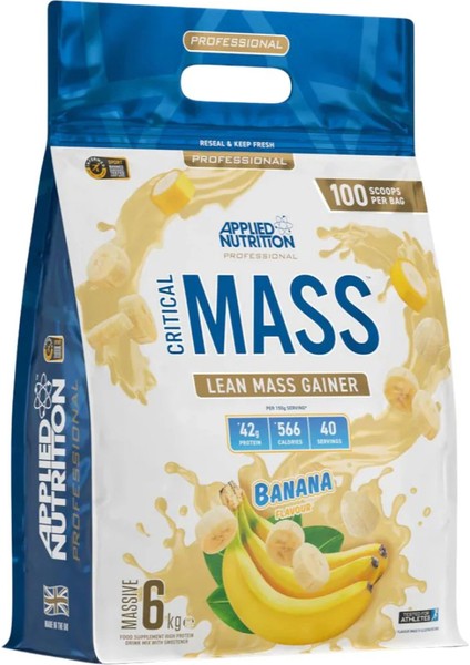Critical Mass Professional - Lean Mass Gainer 6 kg Karbonhidrat Tozu - 40 Servis
