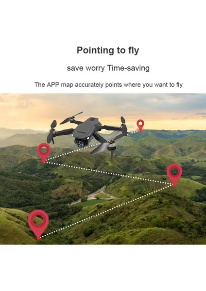 U2 Pros 4K Fpv Kameralı Drone – Gps, Optik Akış, Kaçınma Sensörlü, Fırçasız Rc Uçak