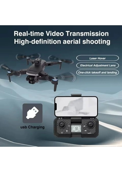 K2 Mini Drone 2024 – Hd Çift Kameralı, Engel Kaçınma, Fırçasız Motor, Uzaktan Kumandalı Quadcopter