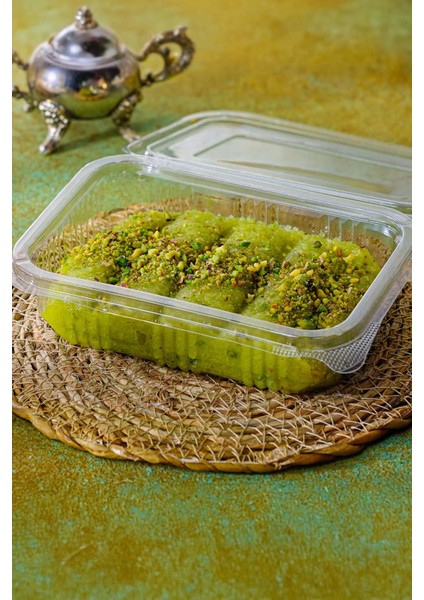 Antep Fıstıklı Fırınlanmamış Peynir Helvası 500 Gr