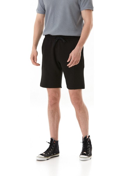 Petek Kumaş Beli Bağlamalı Cepli Şort modelleri