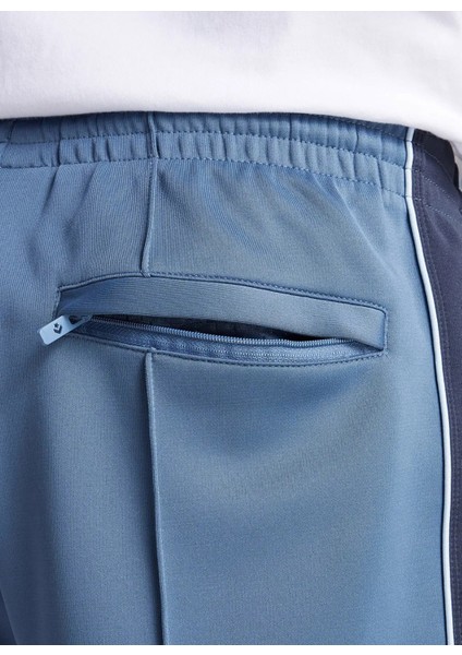 10027328.480 Retro Track Pants Mavi Lastikli Bel Regular Fit Düz Erkek Eşofman Altı