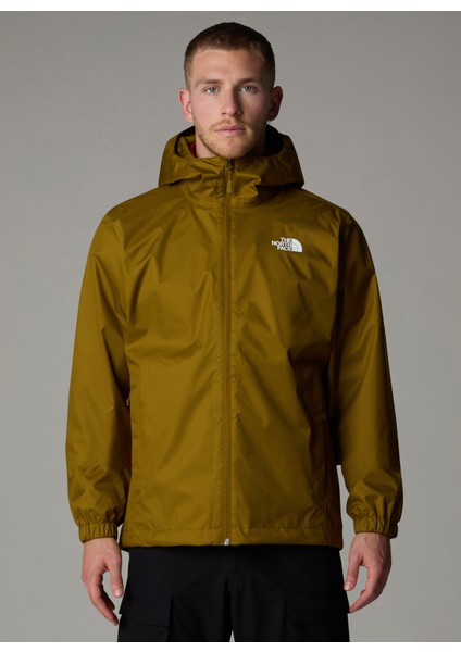 NF00A8AZ0VO1-M Quest Jacket - Eu Kırmızı Kapüşon Yaka Regular Fit Düz Erkek Yağmurluk fiyatları