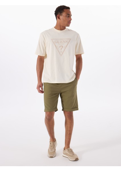 Slim Fit Yeşil Erkek Şort M5GD55WH4EAG896 Axel Short Co Lın fiyatları