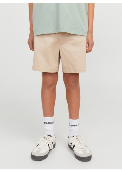 Lastikli Bel Normal Krem Erkek Çocuk Şort 12275013 fiyatları