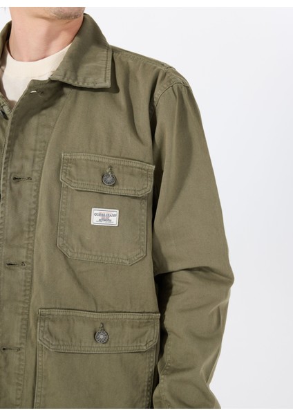 Standart Haki Erkek Ceket M5RL37WGCV1G8EV Gj Parka Eco Org fırsatları