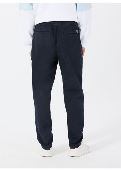 Normal Bel Slim Fit Lacivert Erkek Chino Pantolon M5RB79WGXY1G7V2 Axel Co Poly Nova