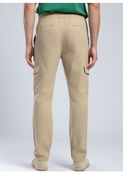 Normal Paça Bej Erkek Kargo Pantolon 252 Lcm 221004 Ketgo Bej