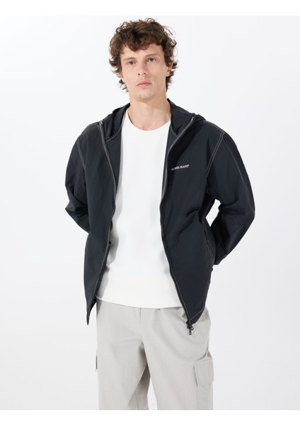 Standart Siyah Erkek Ceket M5GL29WH8N2JBLK Gj Packable Wındbr