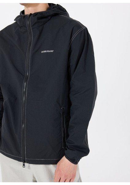 Standart Siyah Erkek Ceket M5GL29WH8N2JBLK Gj Packable Wındbr fırsatları