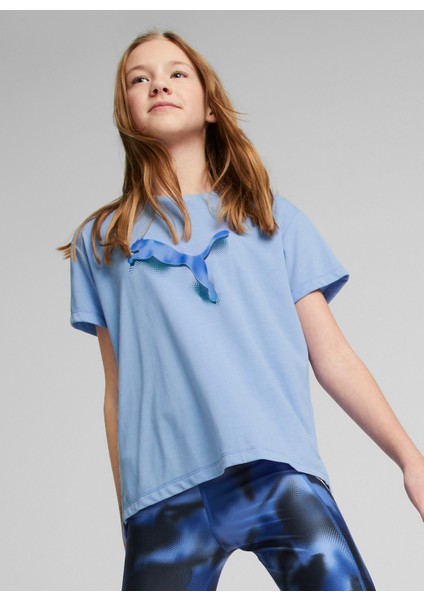Düz Lila Kız Çocuk T-Shirt 67347427-MODERN Sports Tee fiyatları