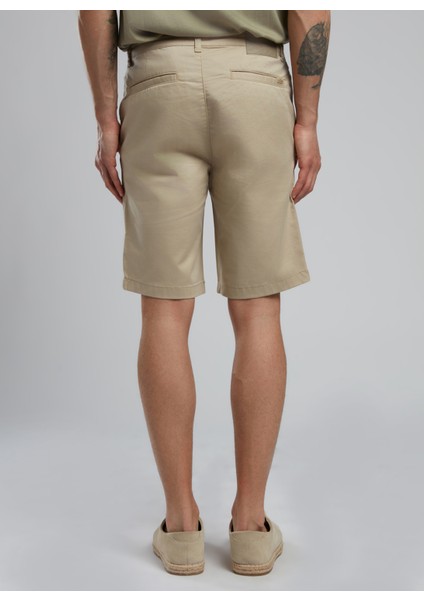 Slim Tapered Haki Erkek Şort 252 Lcm 221017 Lone Haki fırsatları