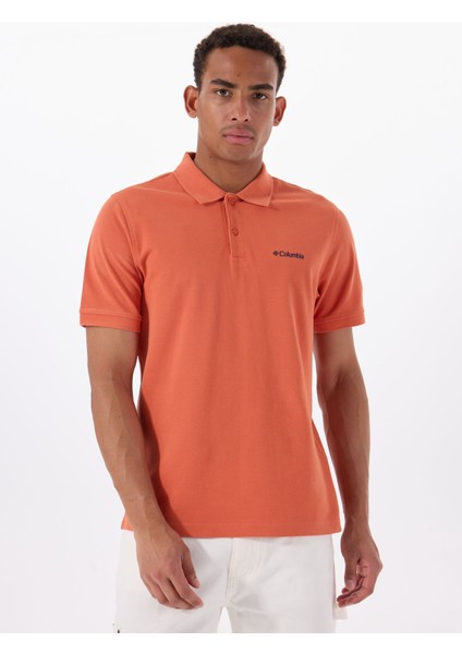 9180091851CS0214 Bordo Normal Düz Erkek Polo T-Shirt