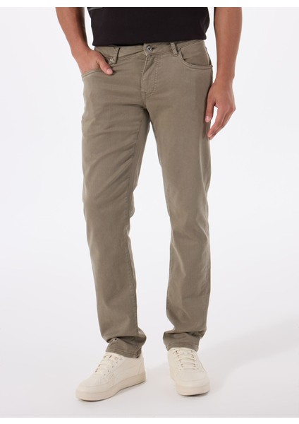 Gmg Fırenze Normal Bel Normal Paça Slim Fit Haki Erkek Pantolon GU25MSS01211 fiyatları