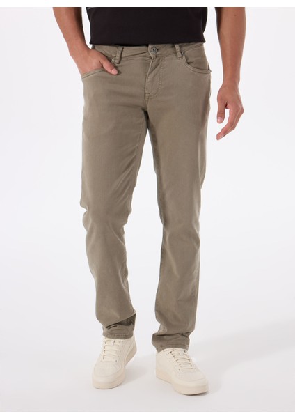 Gmg Fırenze Normal Bel Normal Paça Slim Fit Haki Erkek Pantolon GU25MSS01211 modelleri