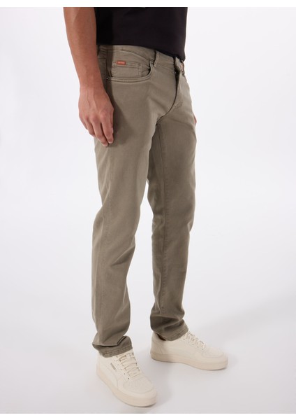 Gmg Fırenze Normal Bel Normal Paça Slim Fit Haki Erkek Pantolon GU25MSS01211 fırsatları