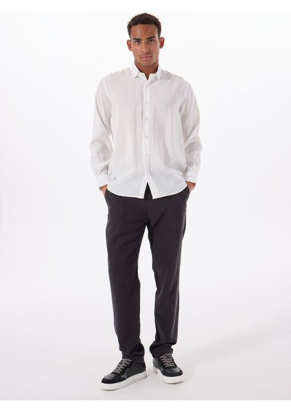 Gmg Fırenze Slim Fit Gömlek Yaka Ekru Erkek Gömlek GU25MSS02214 fiyatları