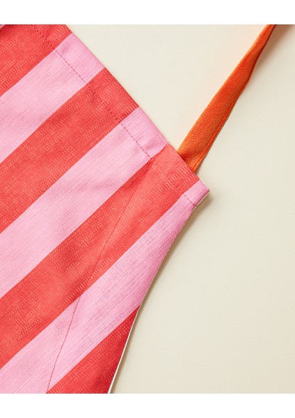 Summer Orange Polyester Mutfak Önlüğü 65X75 cm Kırmızı-Pembe fiyatları