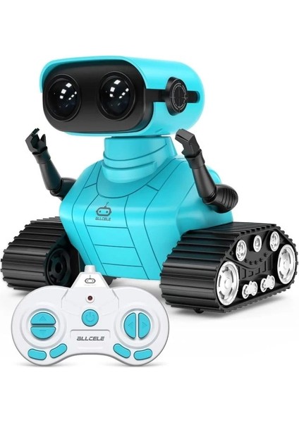 Uzaktan Kumandalı Rc Robot Açık Mavi Standard