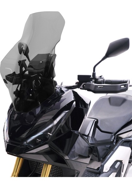 Honda X-Adv 2025 Uyumlu Ön Tur Camı Füme 61 cm modelleri