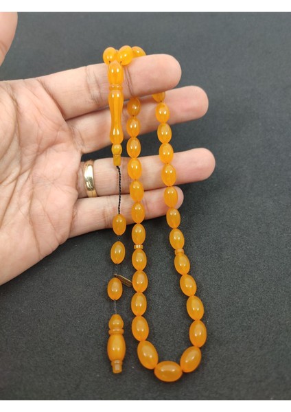 Furkan Gül Usta Eseri 0.6 Şeffaf Delim Çift Kat Cilalı Yemen Zar Kehribar Sertifikalı 7825 fırsatları