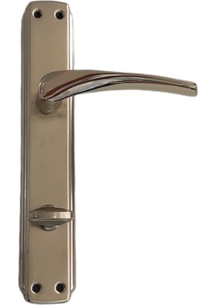 Bravo Aynalı Kapı Kolu Wc Nikel