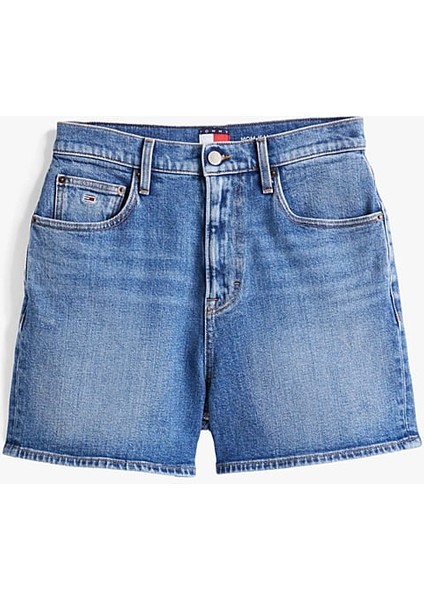 Kadın Th Mom Denim Şort - Mavi indirimleri